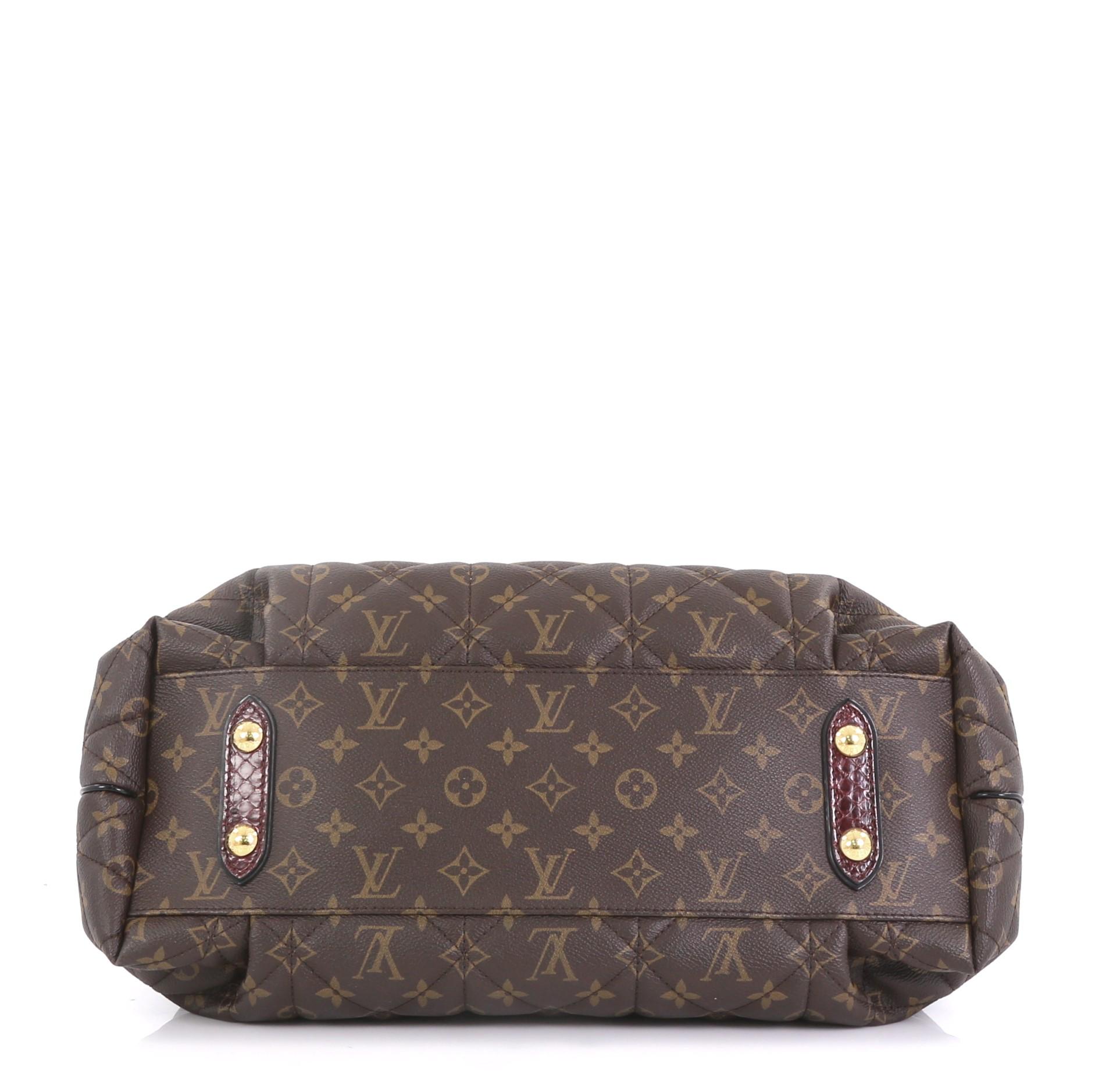Women's Louis Vuitton Limited Edition Exotique Handbag Monogram Etoile GM