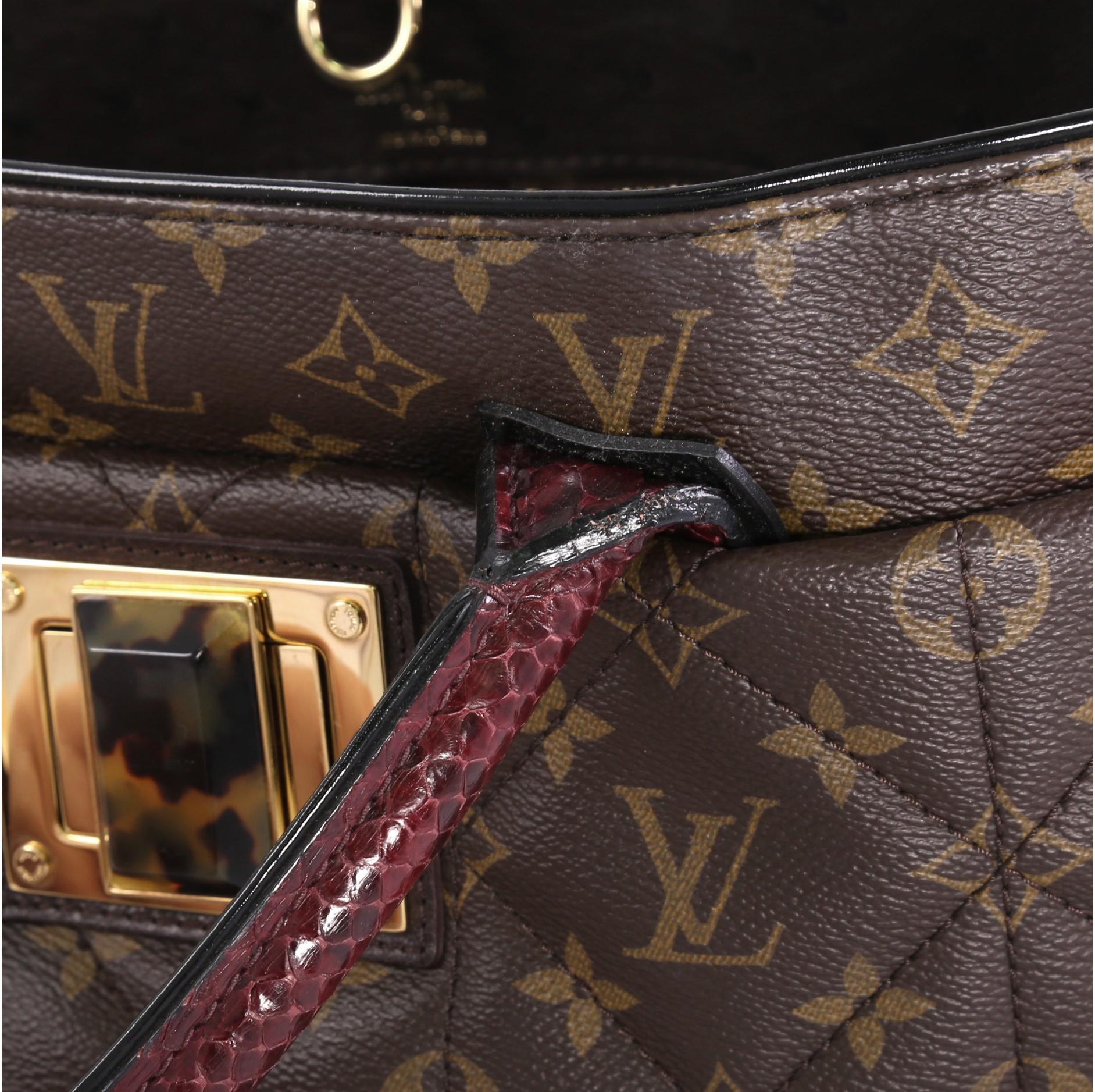 Louis Vuitton Limited Edition Exotique Handbag Monogram Etoile GM 2