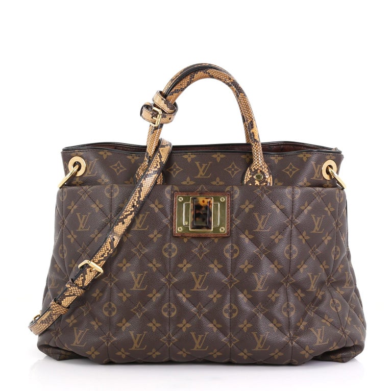 Louis Vuitton Tote Monogram Etoile Bag Quilted Canvas Limited Edition at  1stDibs