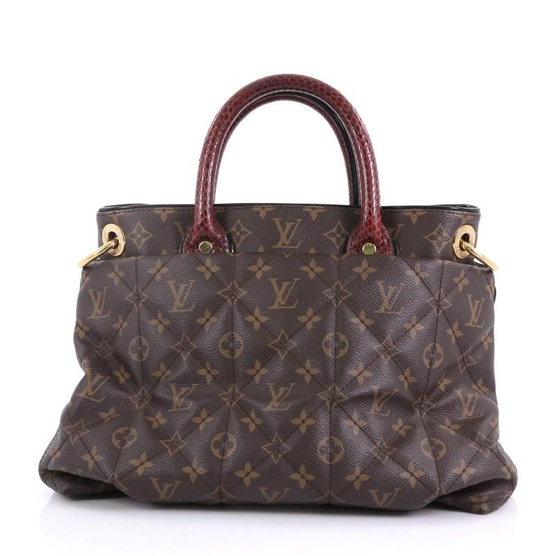 Louis Vuitton Limited Edition Exotique Handbag Monogram Etoile MM In Good Condition In NY, NY