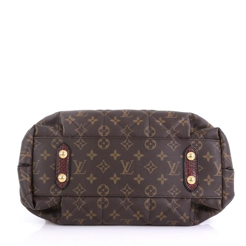 Women's or Men's Louis Vuitton Limited Edition Exotique Handbag Monogram Etoile MM