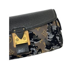 Louis Vuitton Limited Edition Fleur de Jais Clutch