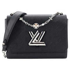 Louis Vuitton Limited Edition Flower Jewels Twist Handbag Epi Leather MM