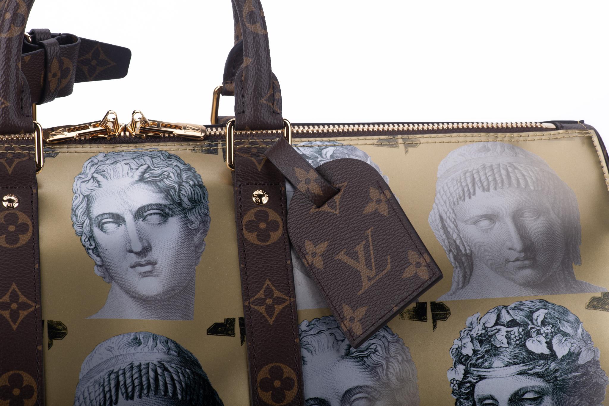 Louis Vuitton Limited Edition Fornasetti Keepall 45 Bag 4