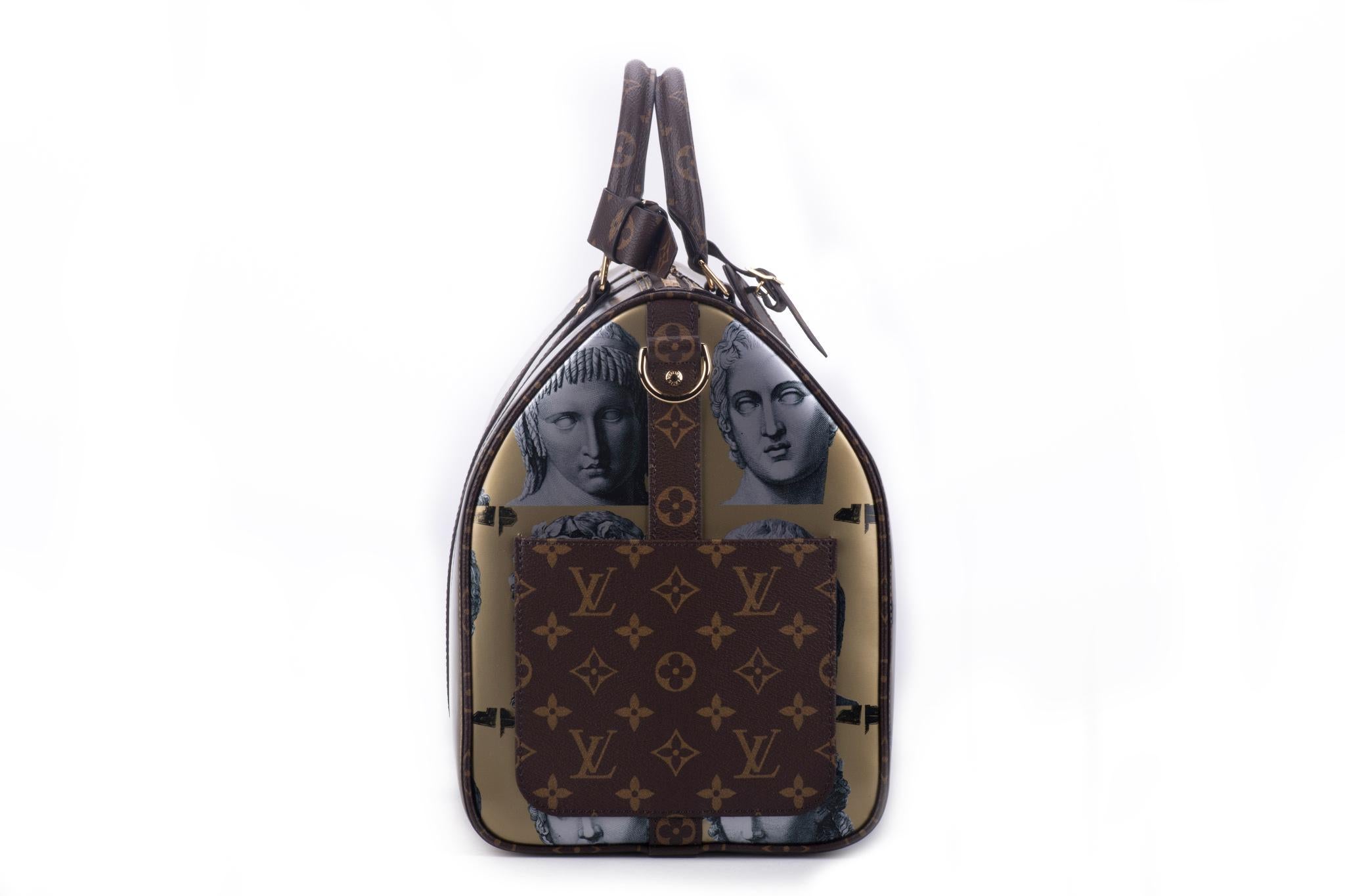 Women's or Men's Louis Vuitton Limited Edition Fornasetti Keepall 45 Bag