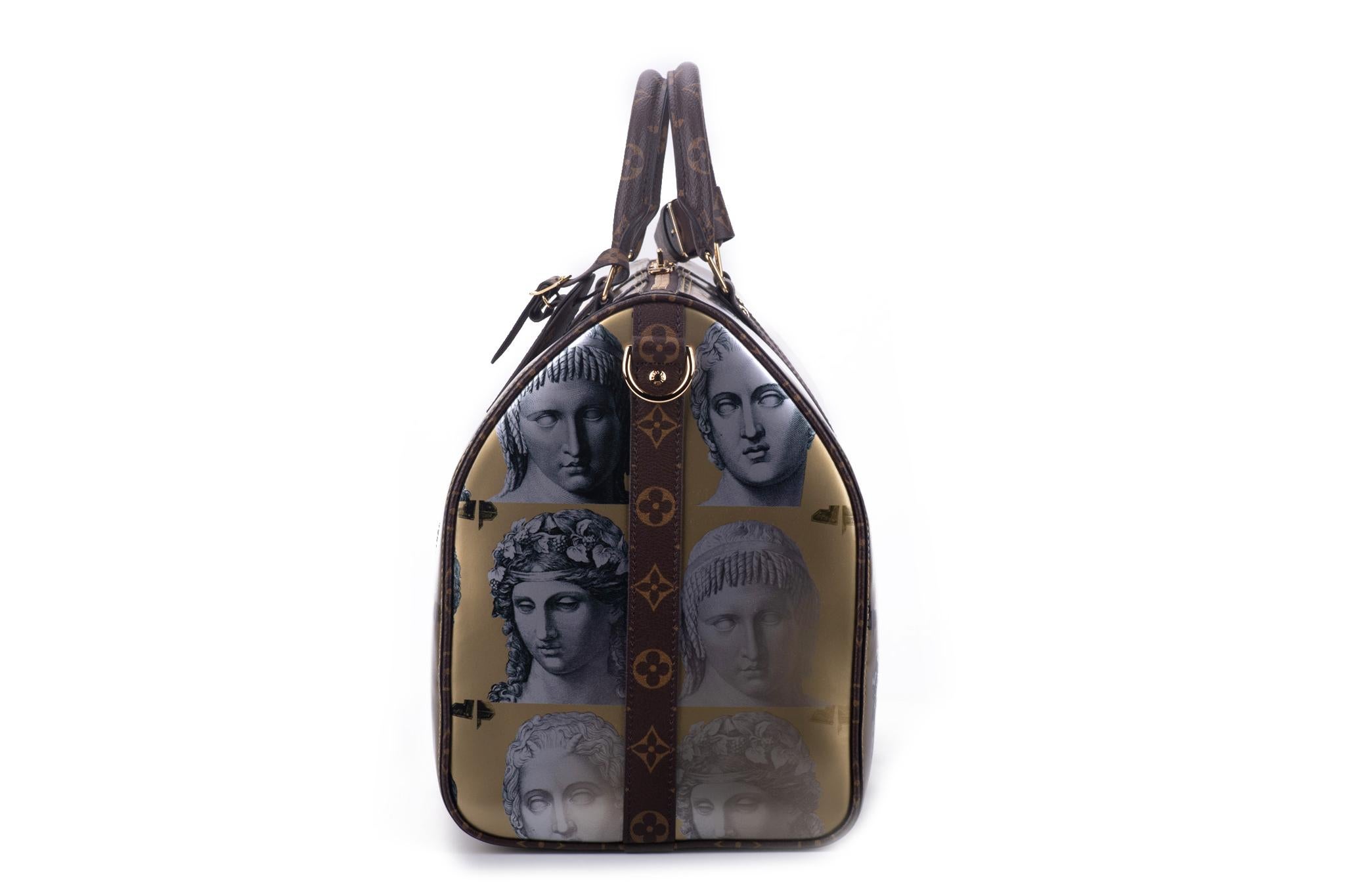 Louis Vuitton Limited Edition Fornasetti Keepall 45 Bag 2