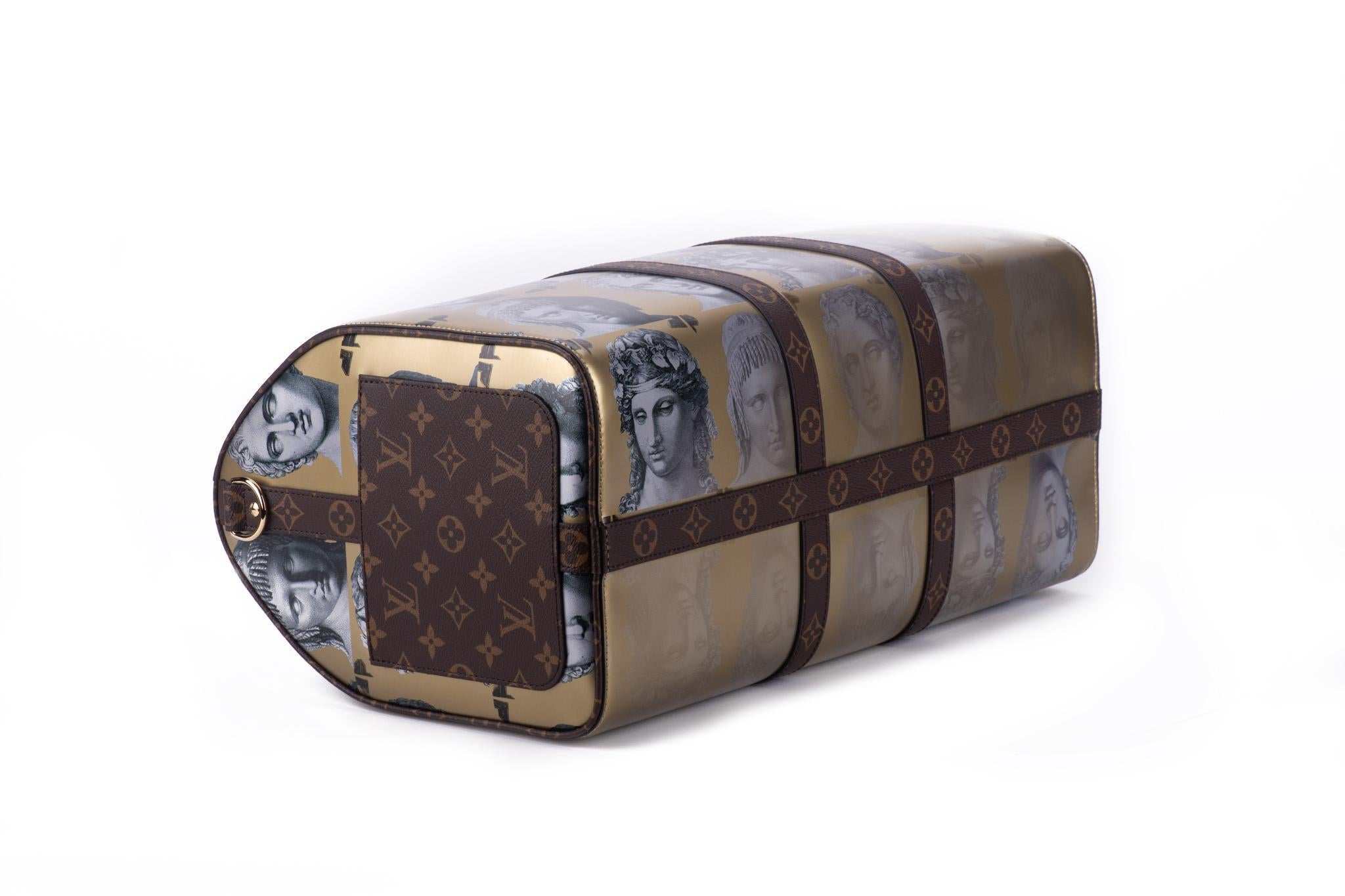 Louis Vuitton Limited Edition Fornasetti Keepall 45 Bag 3
