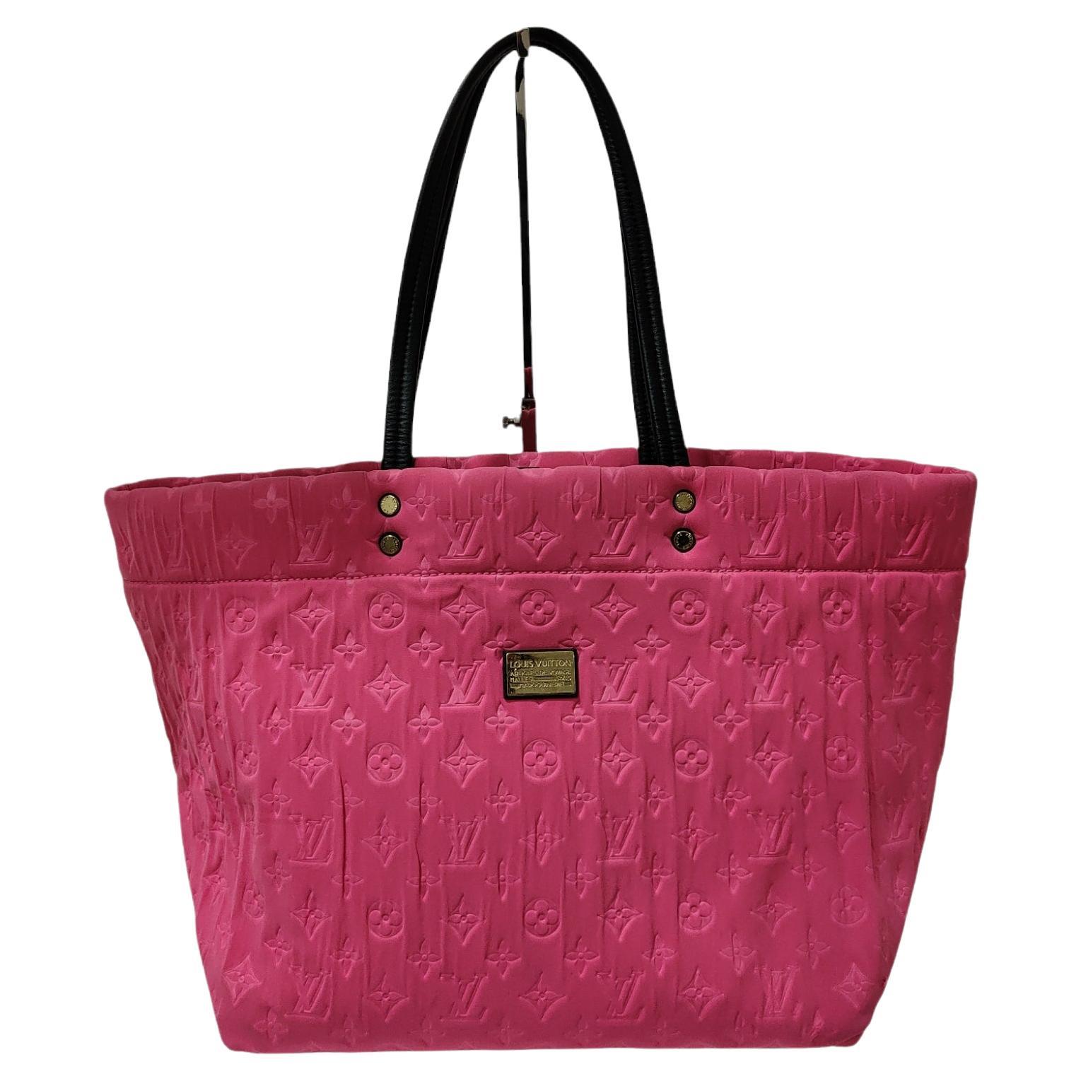 Louis Vuitton Limited edition fucsia Monogram Scuba Shoulder bag For Sale