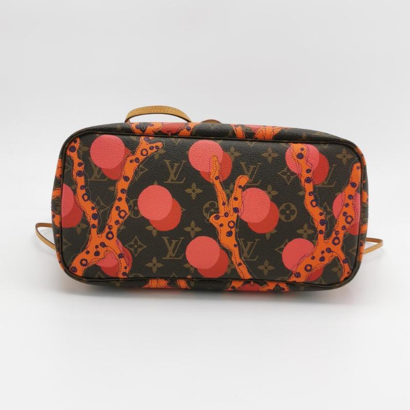 Louis Vuitton Limited Edition Grenade Monogram Ramages Neverfull MM In Good Condition In AUBERVILLIERS, FR