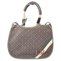 Louis Vuitton Limited Edition Initiales Amman Rope Flap 870787 Brown Monogram 