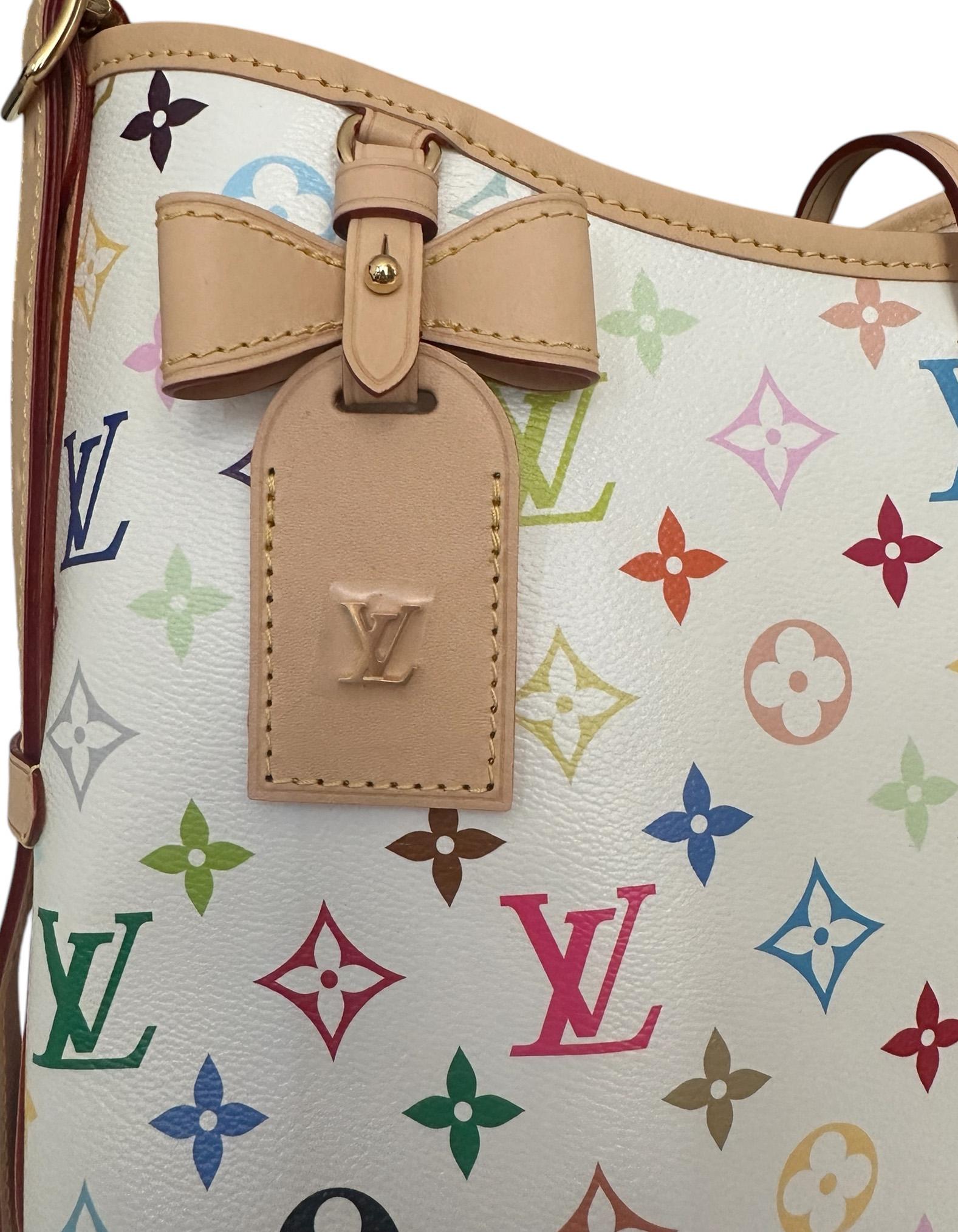 Sac CarryAll PM Louis Vuitton édition limitée LV x TM Murakami multicolore 5