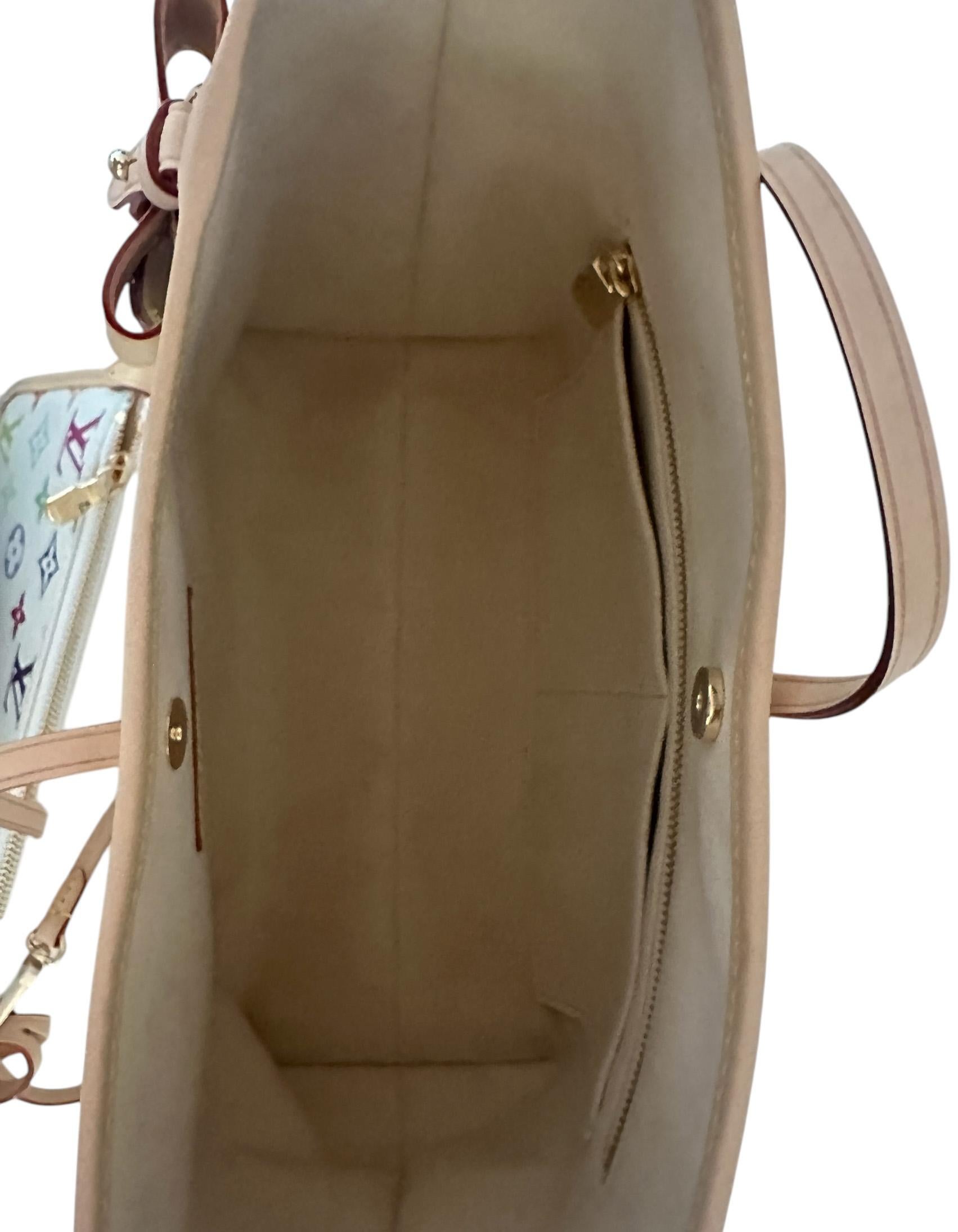 Sac CarryAll PM Louis Vuitton édition limitée LV x TM Murakami multicolore 6