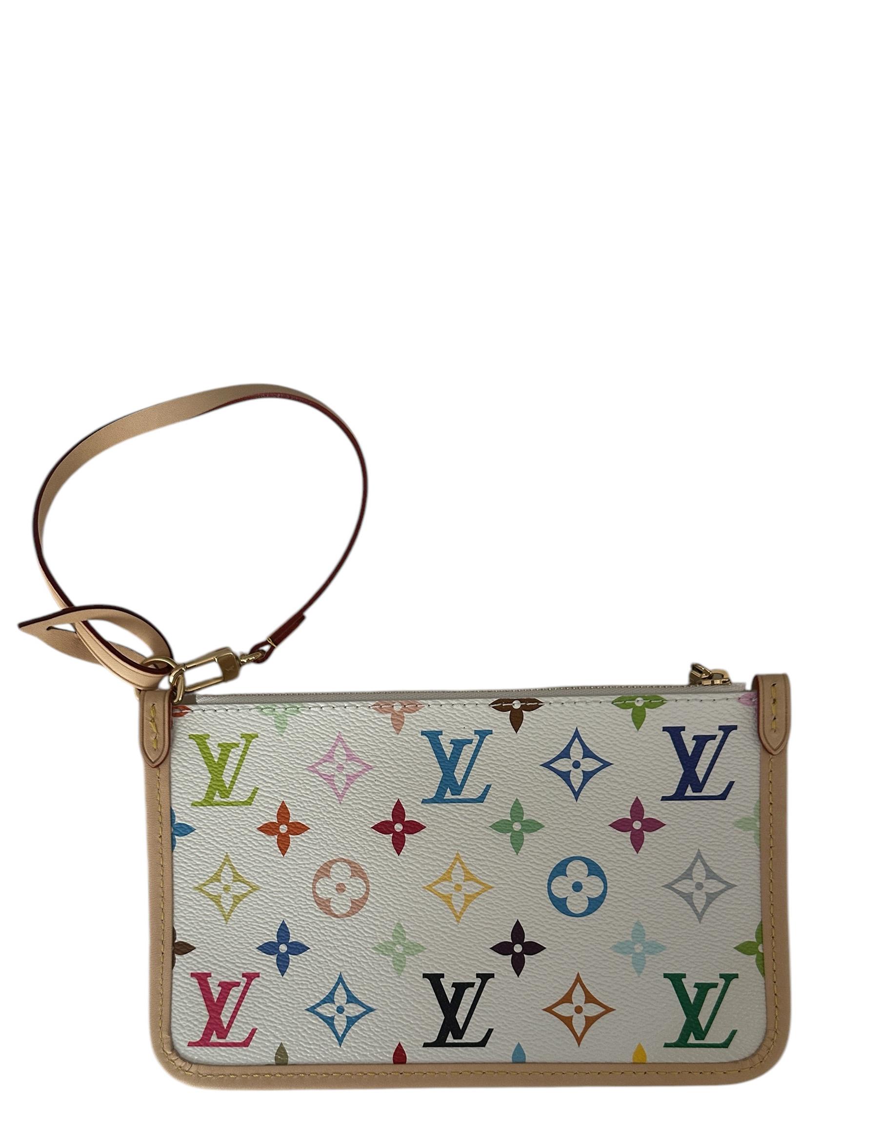 Sac CarryAll PM Louis Vuitton édition limitée LV x TM Murakami multicolore 9