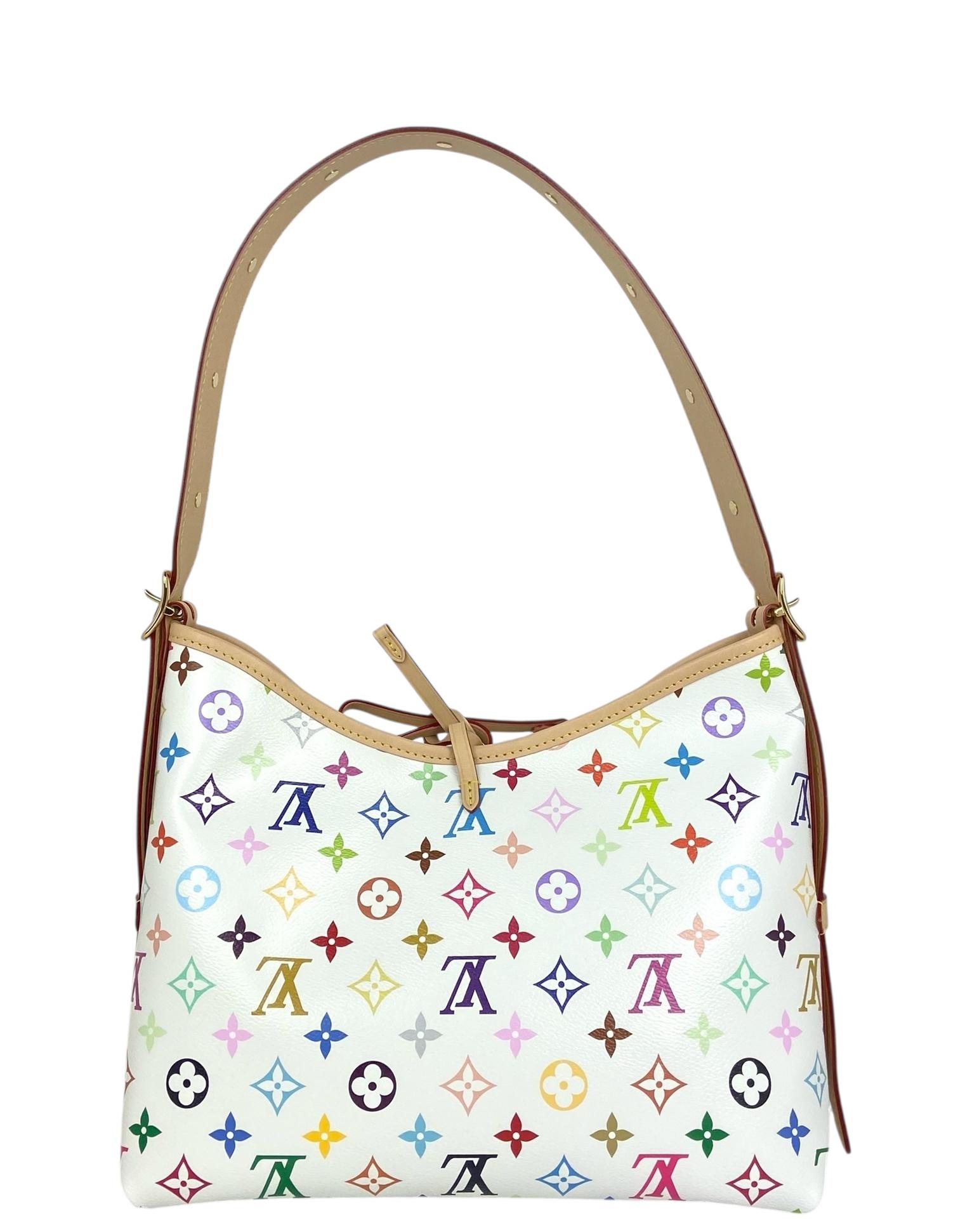 Louis Vuitton Limited Edition LV x TM Murakami Mehrfarbige CarryAll PM Tasche, limitierte Auflage im Zustand „Neu“ im Angebot in New York, NY