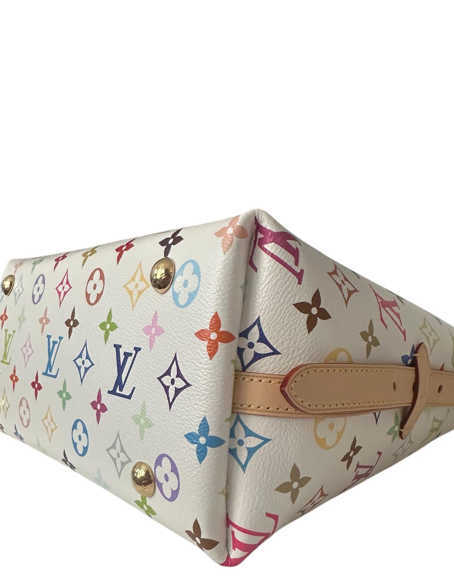 Sac CarryAll PM Louis Vuitton édition limitée LV x TM Murakami multicolore 2