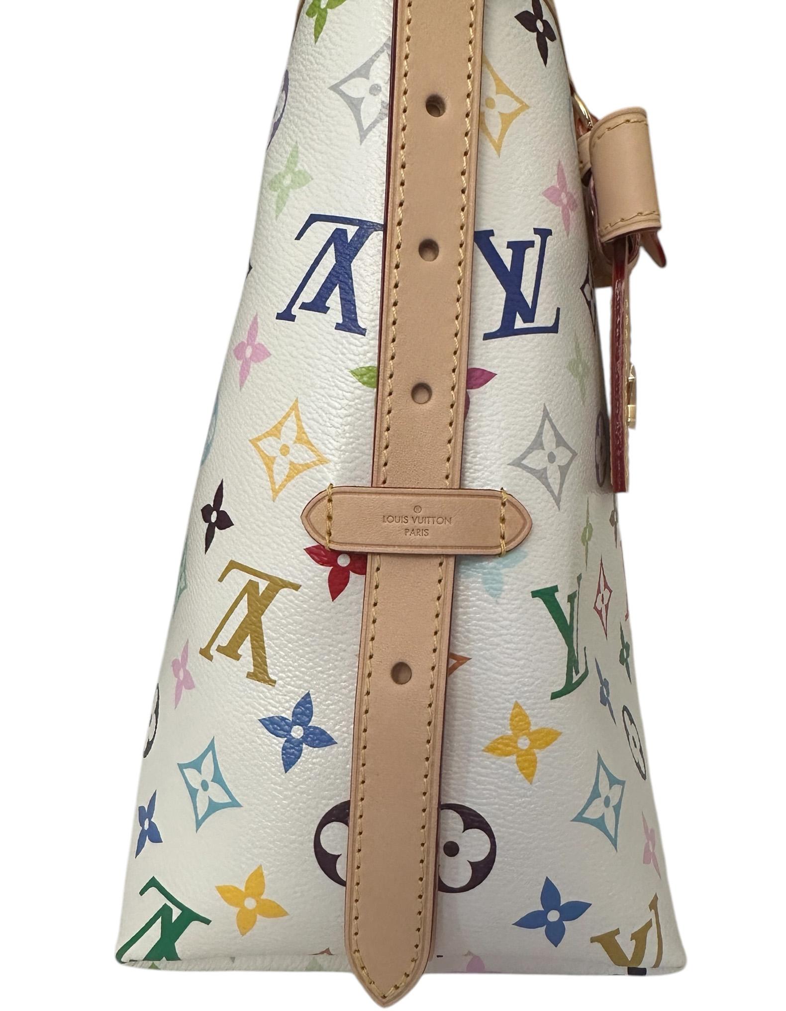 Sac CarryAll PM Louis Vuitton édition limitée LV x TM Murakami multicolore 4