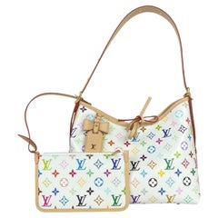 Louis Vuitton Limited Edition LV x TM Murakami Mehrfarbige CarryAll PM Tasche, limitierte Auflage