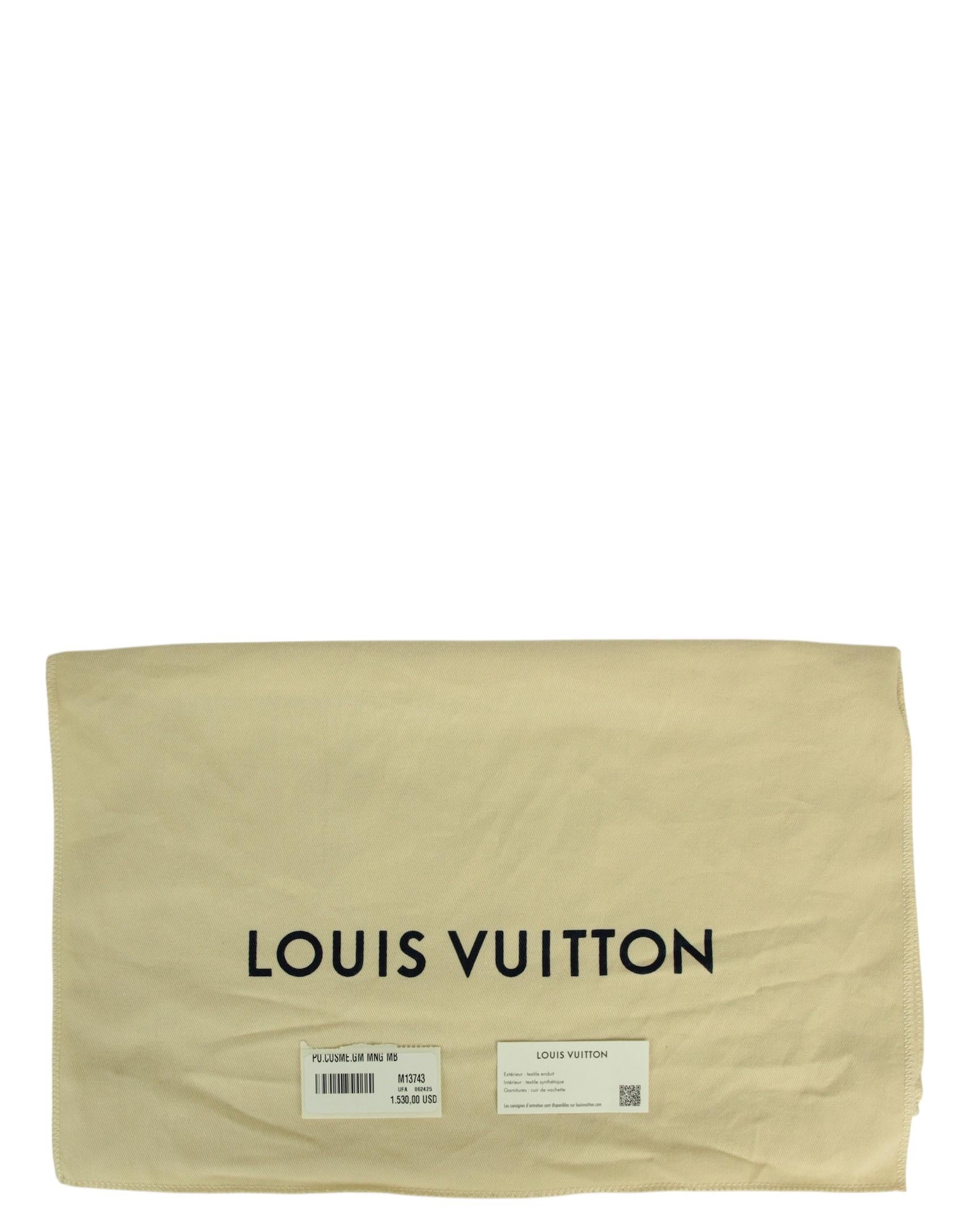 Louis Vuitton Limited Edition LV x TM Murakami Multicolor Kosmetiktasche GM Tasche im Angebot 3