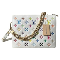 Louis Vuitton Limited Edition LV x TM Murakami Multicolor Coussin PM Bag