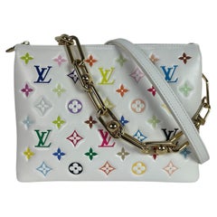 Louis Vuitton Limited Edition LV x TM Murakami Multicolor Coussin PM Bag