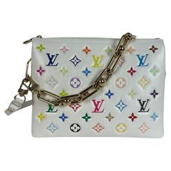 Louis Vuitton Limited Edition LV x TM Murakami Multicolor Coussin PM Bag