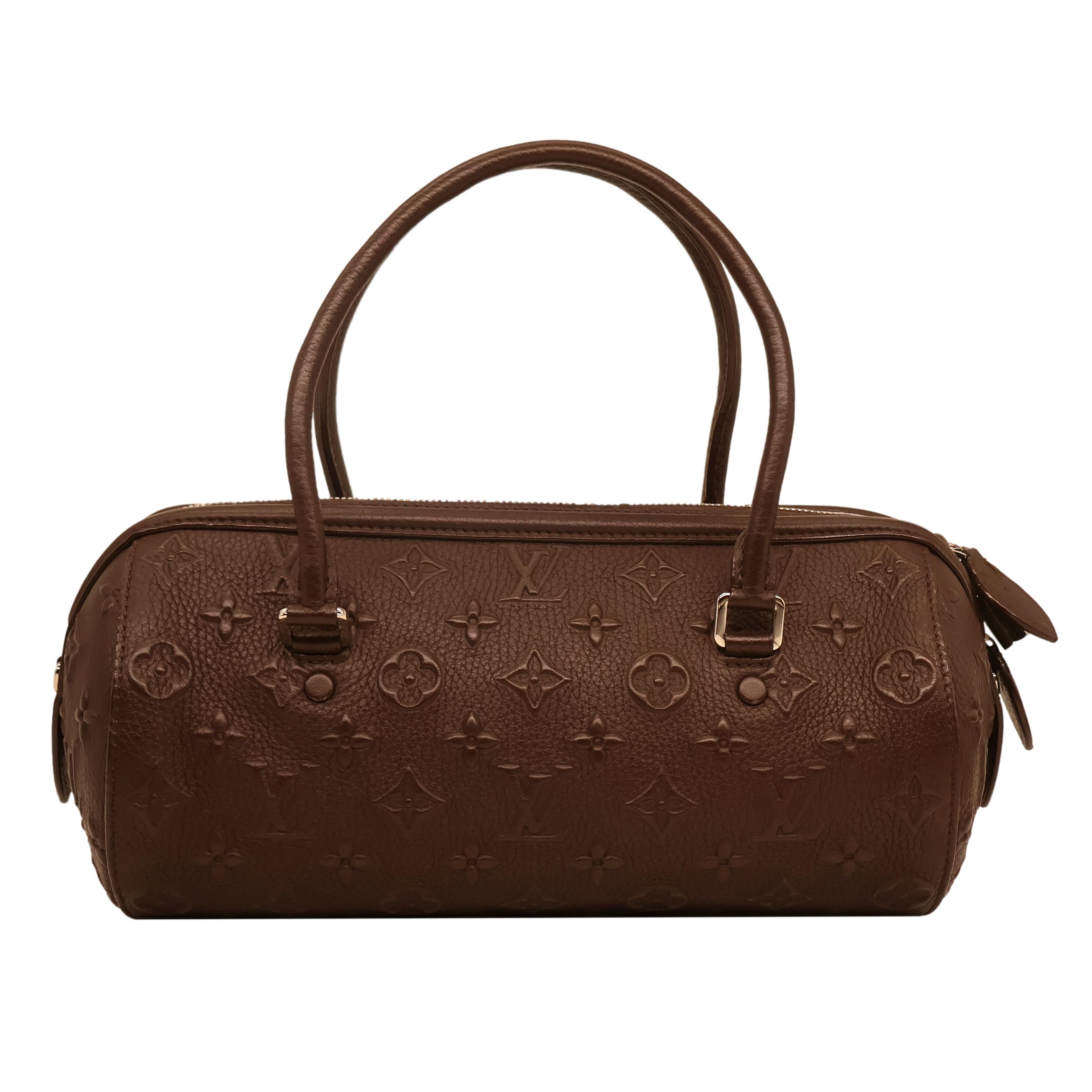 da uomo o donna Louis Vuitton Edizione limitata in pelle Monogram Marron Rivelazione Neo Papillon PM in vendita