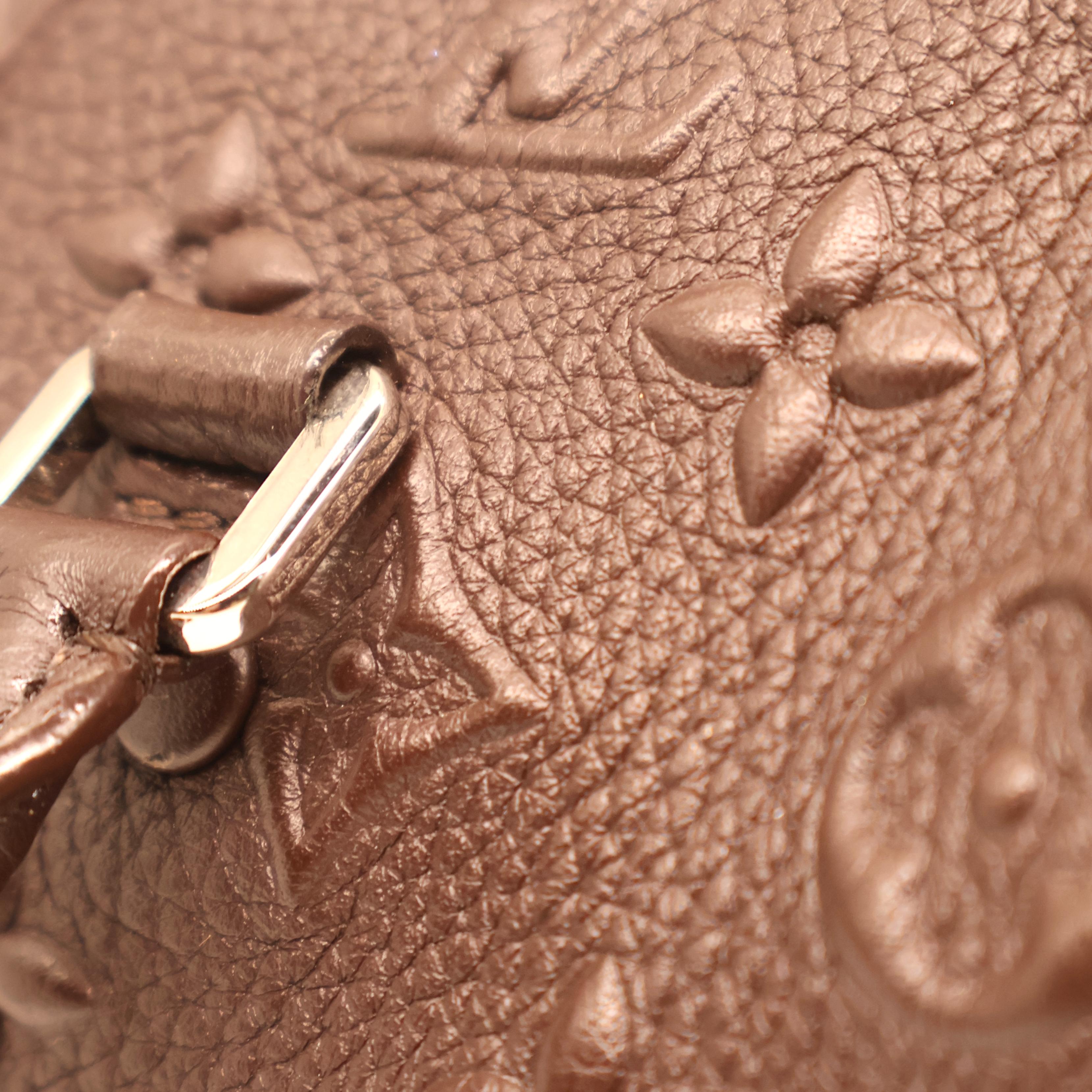 Louis Vuitton Edizione limitata in pelle Monogram Marron Rivelazione Neo Papillon PM in vendita 2