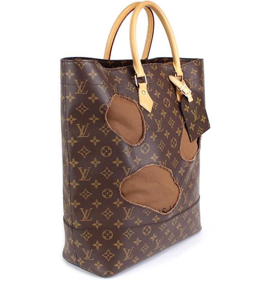 Louis Vuitton x Comme des Gar Ons 2014 Pre-owned Limited Edition Halls Tote Bag - Brown