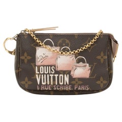 Louis Vuitton Limited Edition Monogram Canvas Affiche Mini Pochette Accessoires