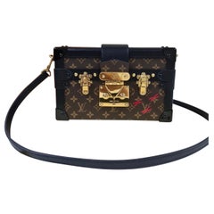 LOUIS VUITTON Limited Edition Monogram Canvas Petite Malle Bag