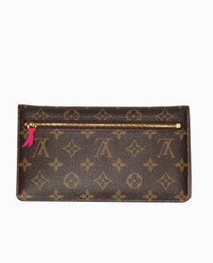 Louis Vuitton Limited Edition Monogram Canvas Skiing Bears WOC Pochette