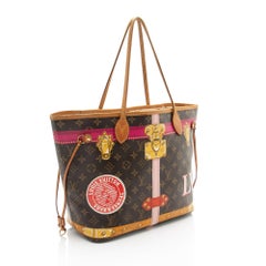 Louis Vuitton Limited Edition Monogram Canvas Summer Trunk Neverfull MM Tote