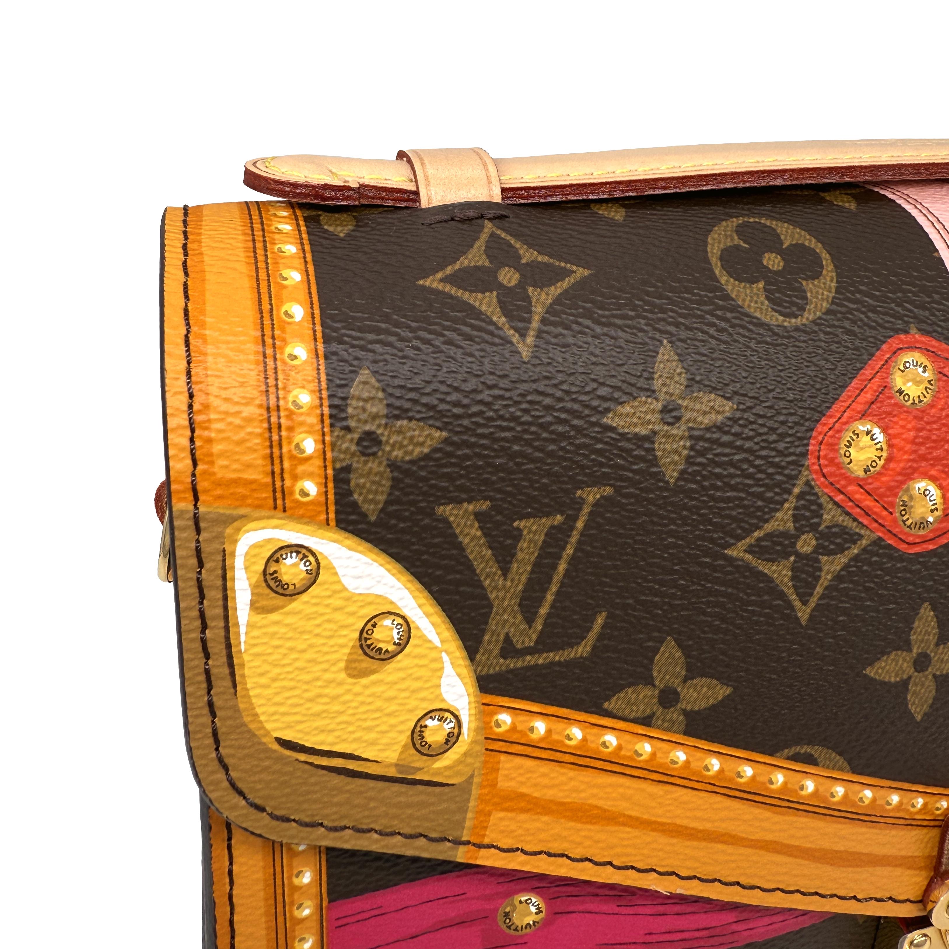 Louis Vuitton Limited Edition Monogram Canvas Summer Trunks Pochette Métis, 2018 5