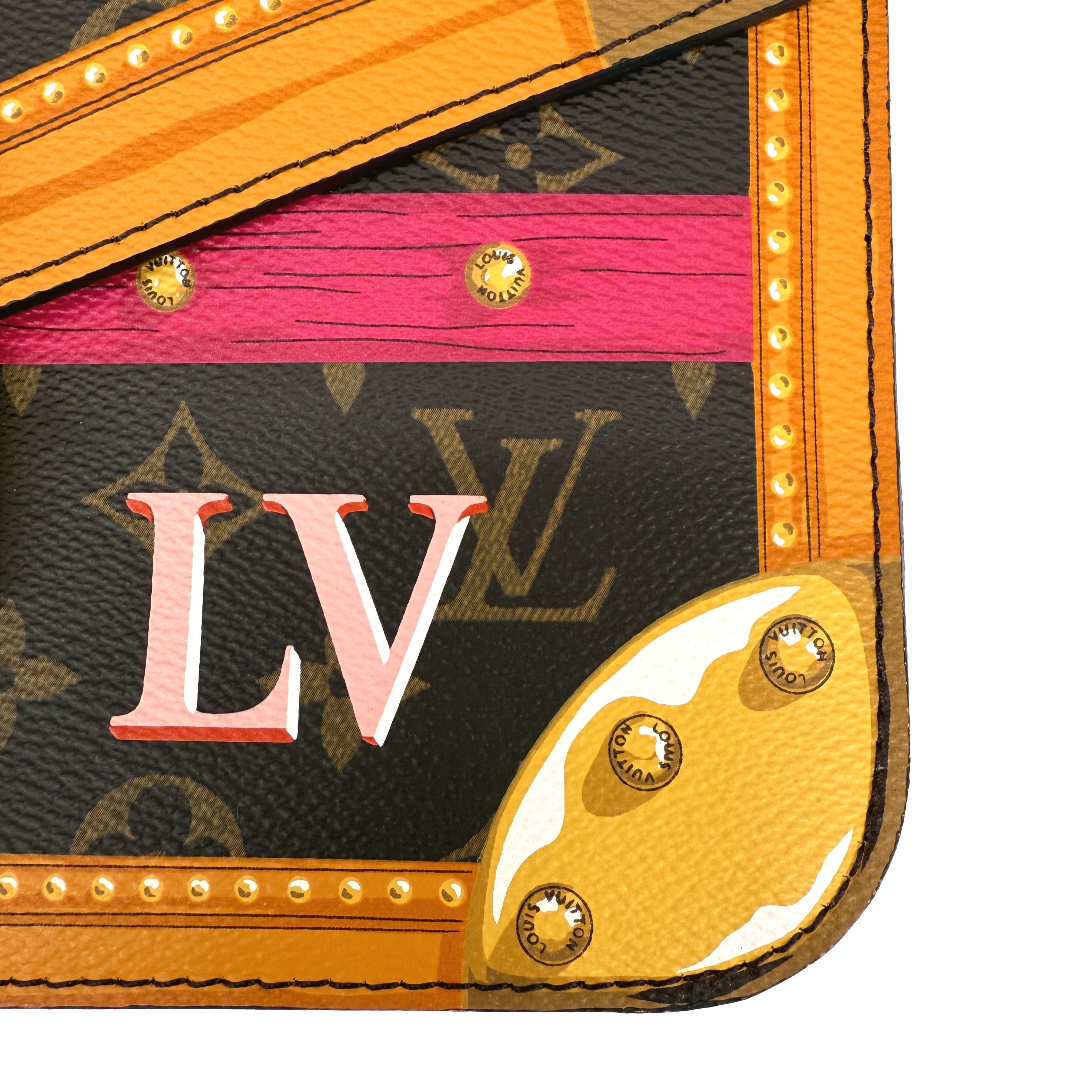 Louis Vuitton Limited Edition Monogram Canvas Summer Trunks Pochette Métis, 2018 4