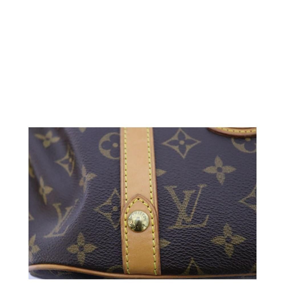 Louis Vuitton Limited Edition Monogramm Canvas Theda PM aus Segeltuch Damen im Angebot