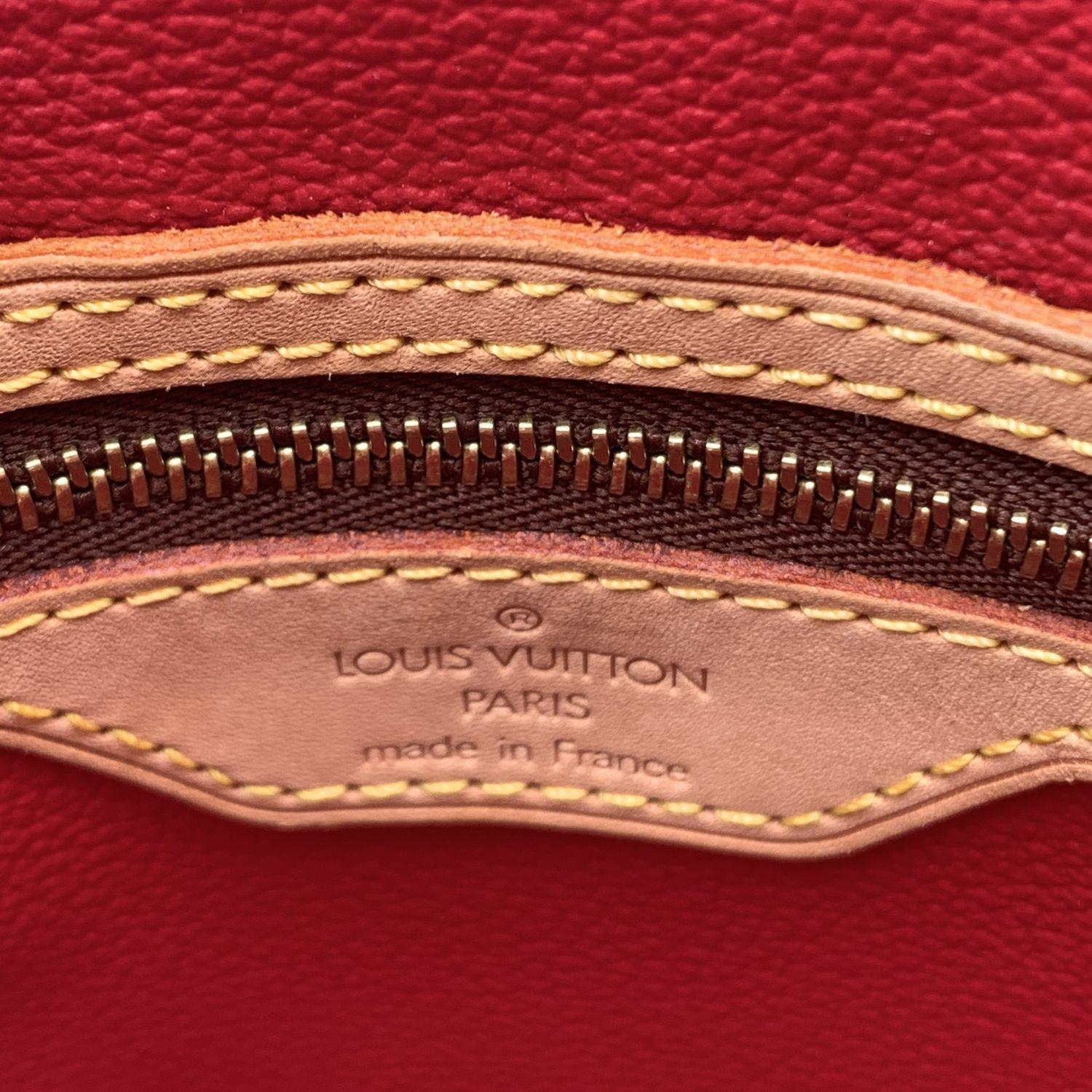 Louis Vuitton Limited Edition Monogram Cerises Murakami Bucket Bag For Sale 9