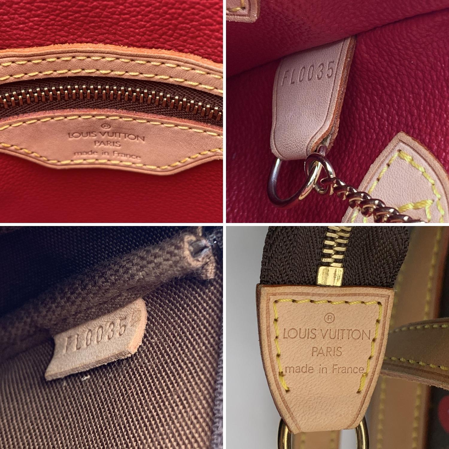 Louis Vuitton Limited Edition Monogram Cerises Murakami Bucket Bag For Sale 3