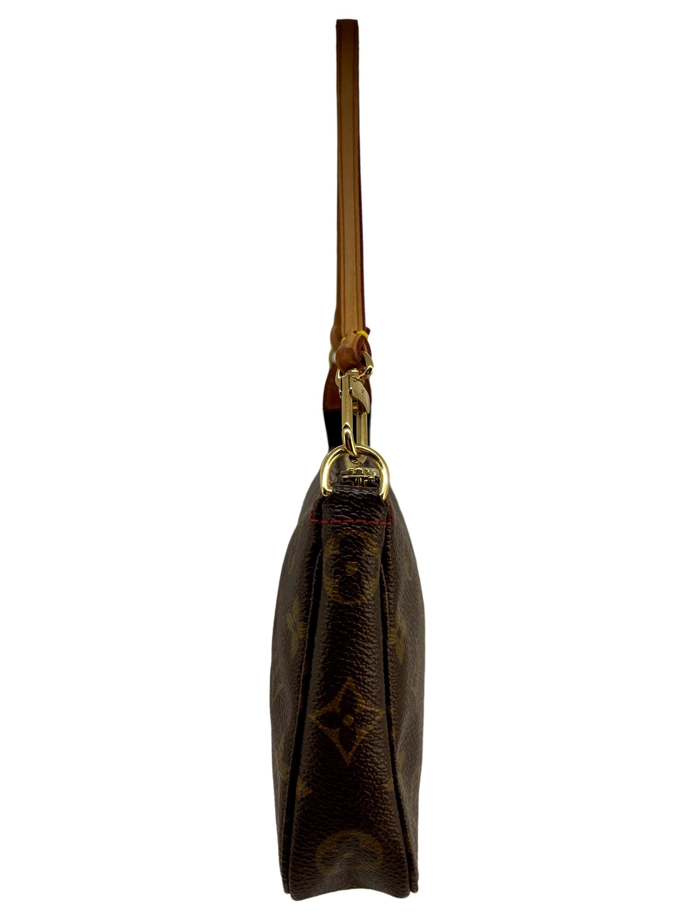 Louis Vuitton Edizione Limitata Monogram Cerises Murkami Pochette Bag, 2005. In condizioni buone a Banner Elk, NC