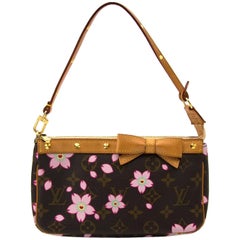Louis Vuitton Limited Edition Monogram Cherry Blossom Pochette
