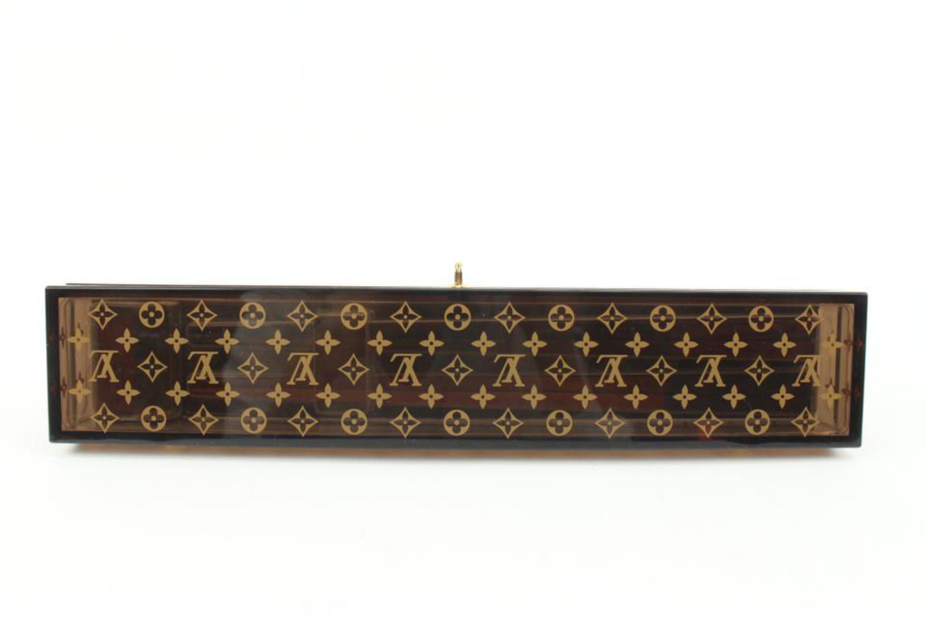 Louis Vuitton Limited Edition Monogram Chopsticks with Scott Box 30lk37s 1