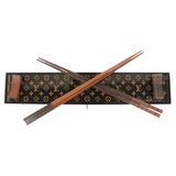 Louis Vuitton Chopstick Set Barware For Sale at 1stDibs