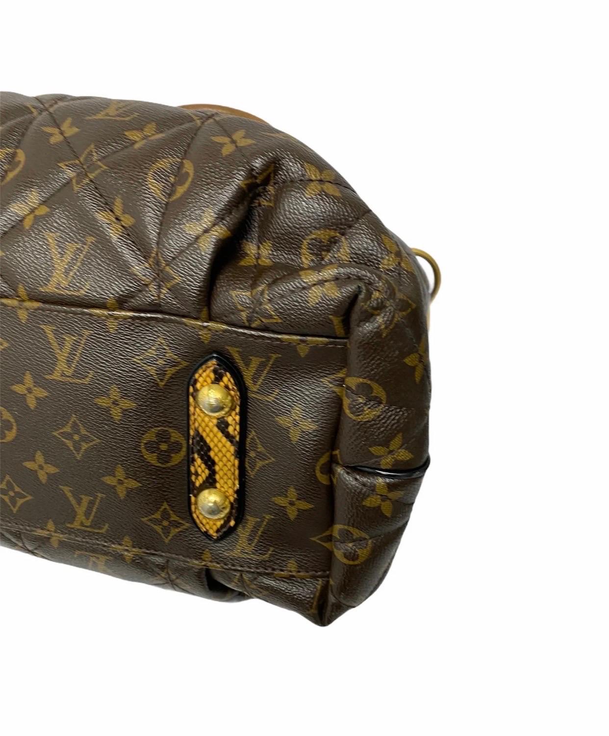 Louis Vuitton Limited Edition Monogram Etoile Exotique Tote GM Bag For Sale 2
