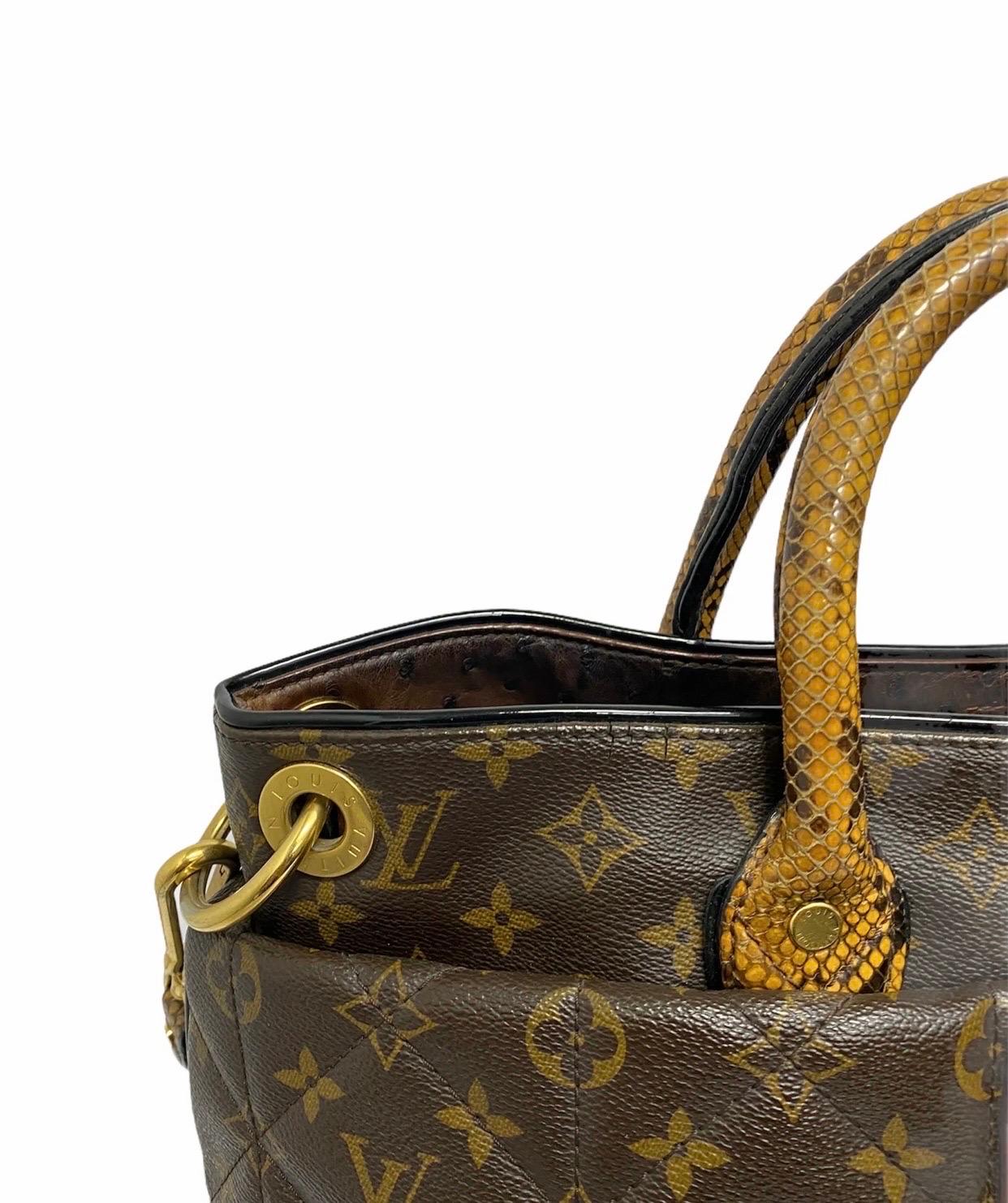 louis vuitton tasche zweifarbig