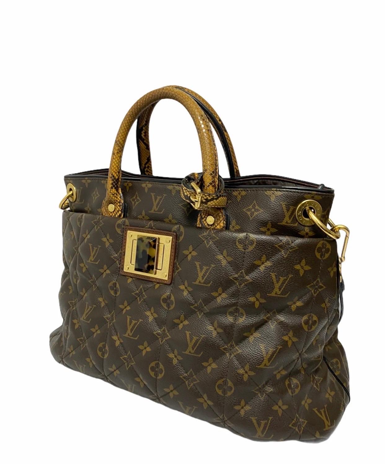 Louis Vuitton Limited Edition Monogram Etoile Exotique Tote GM Bag en vente 1