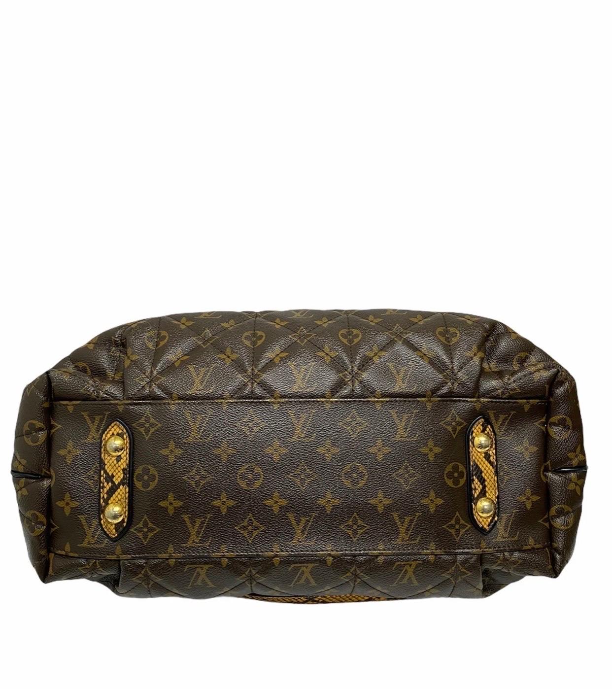 Women's Louis Vuitton Limited Edition Monogram Etoile Exotique Tote GM Bag For Sale