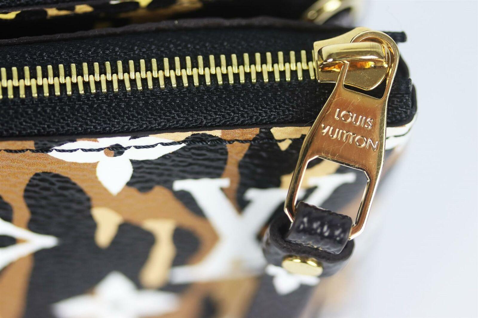 Women's Louis Vuitton Limited Edition Monogram Giant Jungle Coated Canvas Crossbody Bag