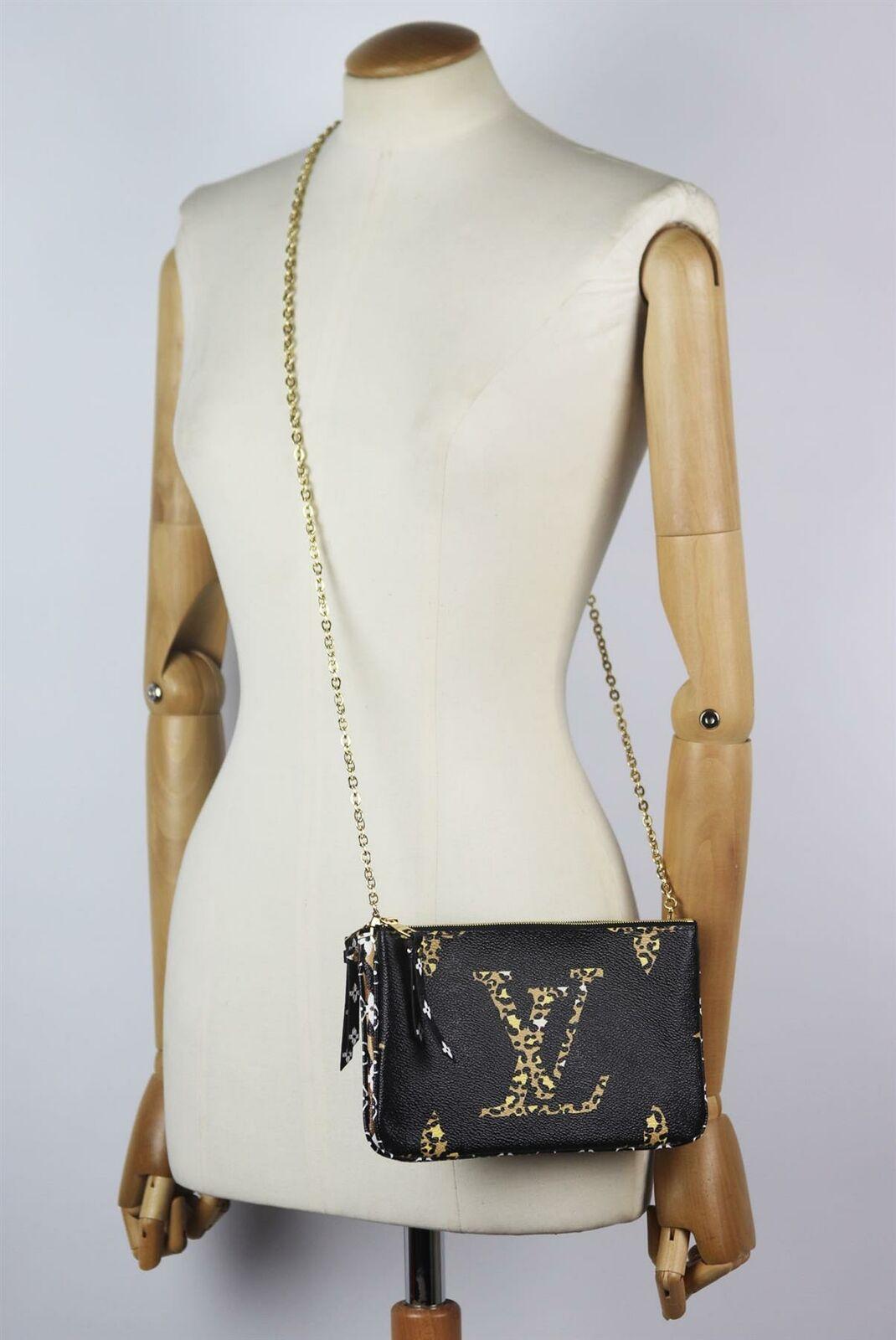 Louis Vuitton Limited Edition Monogram Giant Jungle Coated Canvas Crossbody Bag 3