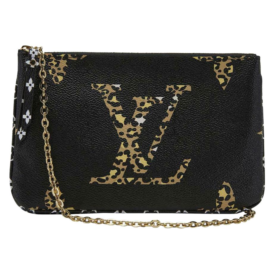 Louis Vuitton Limited Edition Monogram Giant Jungle Coated Canvas Crossbody Bag