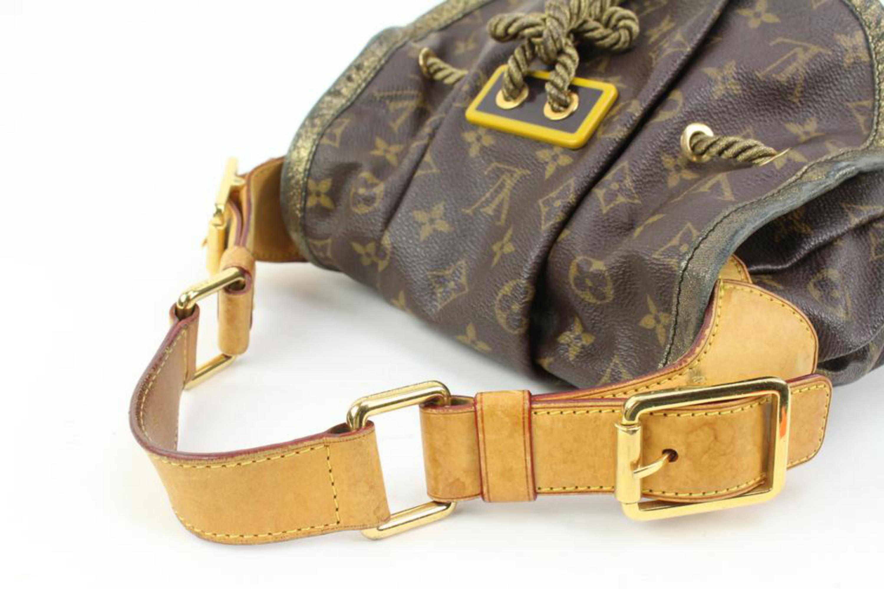 Louis Vuitton Limited Edition Monogram Kalahari PM Hobo Flap Bag 58lk38s 1