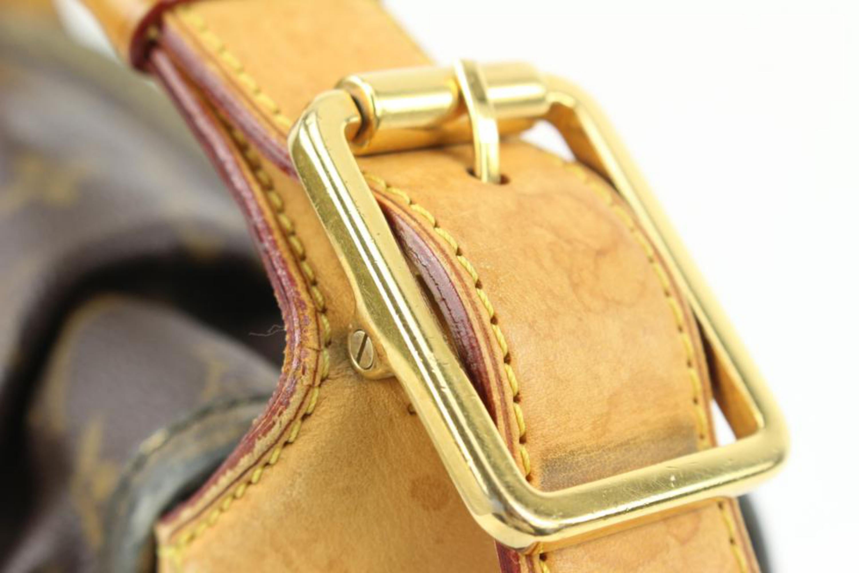 Louis Vuitton Limited Edition Monogram Kalahari PM Hobo Flap Bag 58lk38s 4